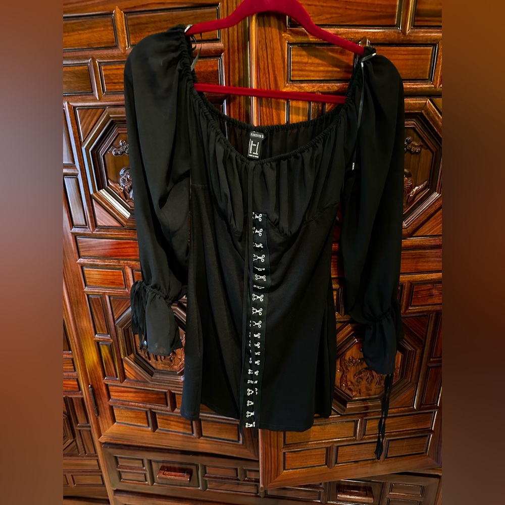 Underbust Black bodycon dress size medium